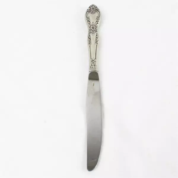 Lot of 9 Oneida Galveston Stainless Modern Hollow Handle Dinner Knives