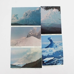 Set Of 5 Mt. St. Helens Eruption Postcards 1980 Washington Smith Western Inc
