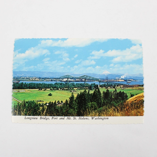 Lot Of 3 Mt. St. Helens Postcards Pre Eruption Lake Merwin Spirit Lake Longview 