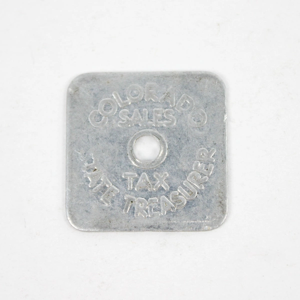 Colorado State Treasurer Sales Tax Token Series A-35 One Fifth Cent