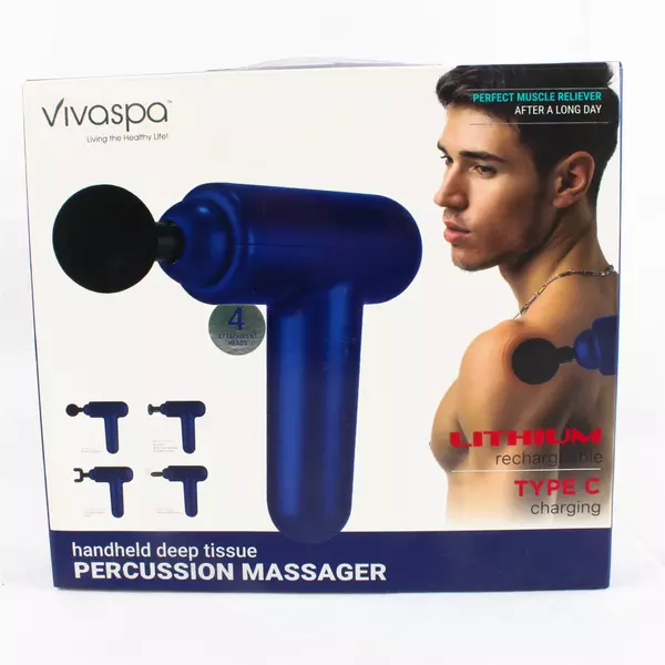Vivatar Vivaspa Handheld Deep Tissue Percussion Massager