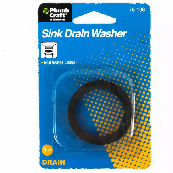 Waxman Sink Drain Washer 75-196 Sealed Package