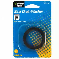 Waxman Sink Drain Washer 75-196 Sealed Package