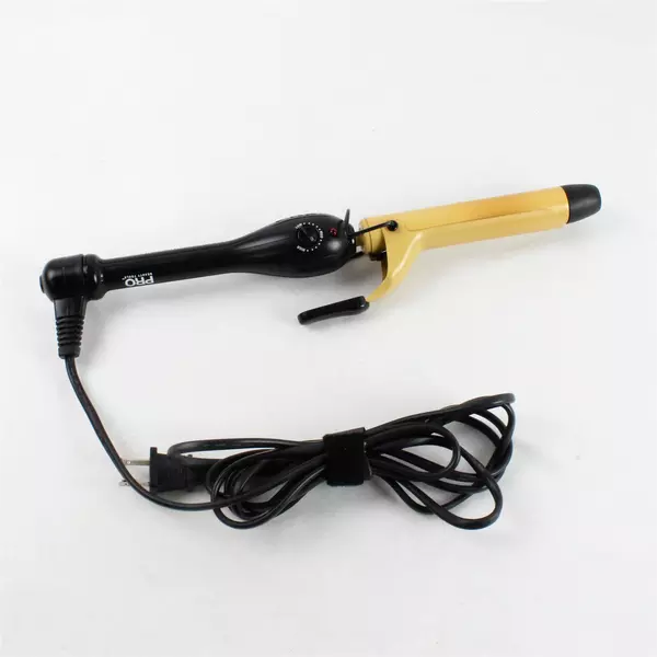 Pro Beauty Tools 1.5" Curling Iron Tan/Gold 14.5" Hair Styler