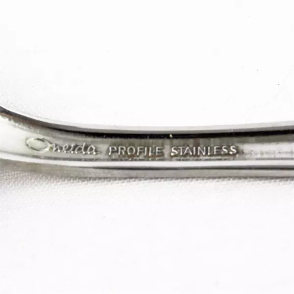 Set of 5 Oneida Galveston Sugar Spoons Vintage Stainless Flatware 5.75"