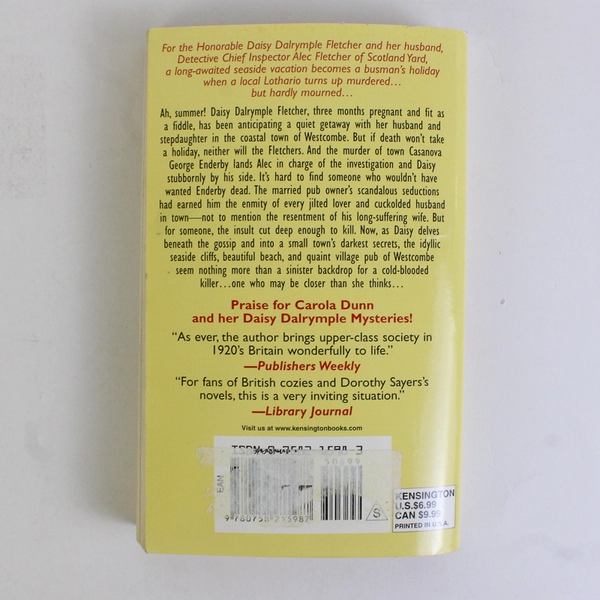 Fall of a Philanderer by Carola Dunn 2005 PB Daisy Dalrymple Mystery