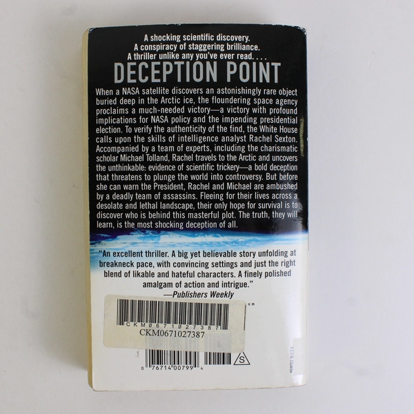Deception Point by Dan Brown A Pocket Book 2001 Paperback