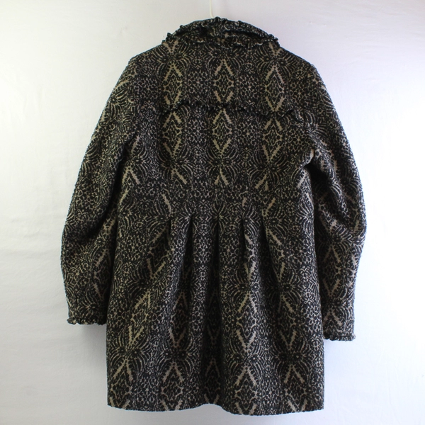 Steve Madden Women's L Double Breasted Wool Brocade Exterior