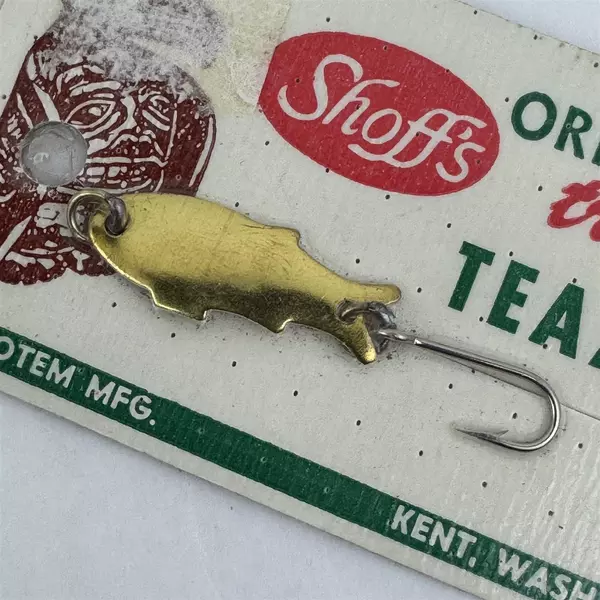 3 Vintage Freshwater Fishing Lures Panther Martin 2 Shoff's Triple Teasers Gold