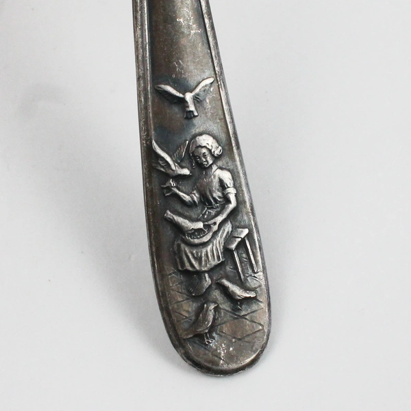 Vintage Arkosil 18/8 Stainless Steel Baby Food Pusher