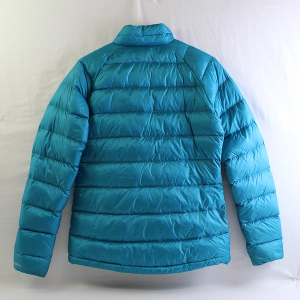 REI Women's S Primaloft Teal Full Zip Puffer Down Jacket