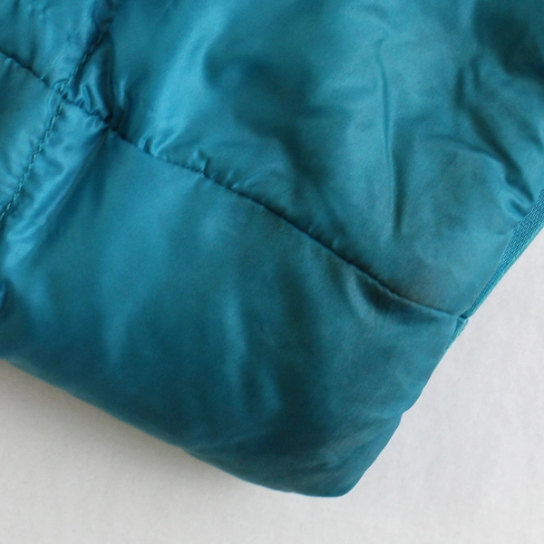 REI Women's S Primaloft Teal Full Zip Puffer Down Jacket