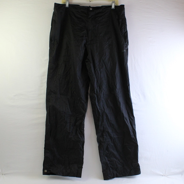 Eddie Bauer Pants Men's L Black Nylon Pants Elastic Waist