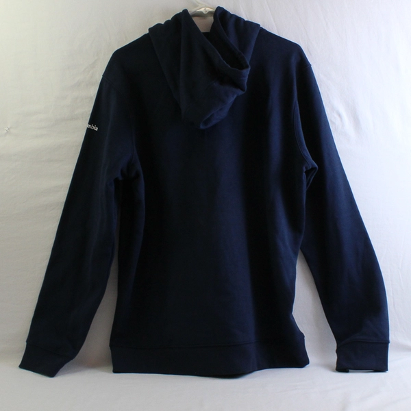 Columbia Men's L Navy Blue Long Sleeve Hoodie Sweatshirt