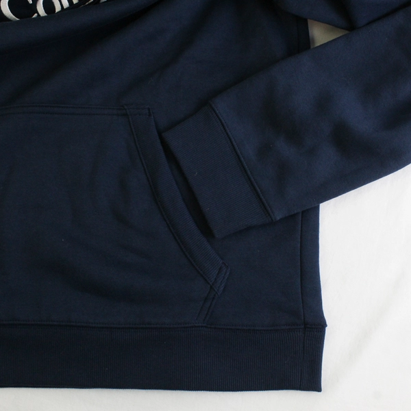 Columbia Men's L Navy Blue Long Sleeve Hoodie Sweatshirt