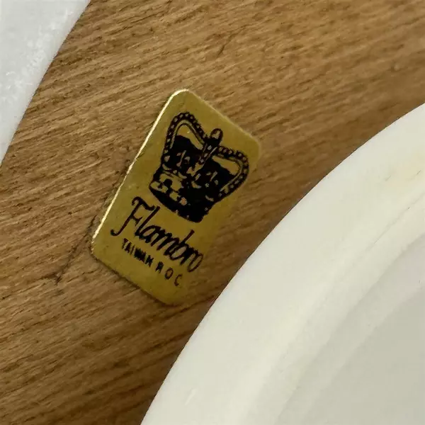 Vintage Flambro White Dove On Tree Rotating Music Box Figurine Works