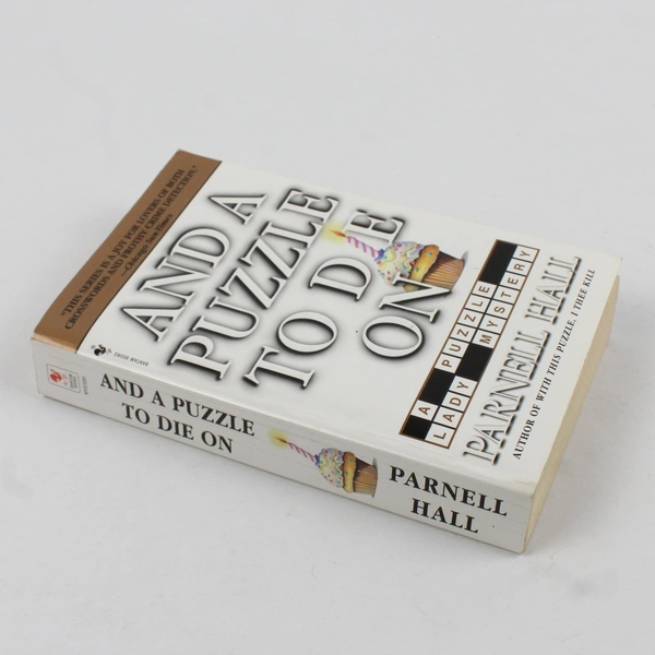 And a Puzzle to Die On by Parnell Hall A Puzzle Lady Mystery 2005 Paperback