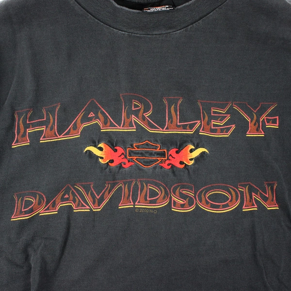 Harley Davidson Men's XL Black with HD Logo 