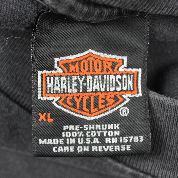 Harley Davidson Men's XL Black with HD Logo 