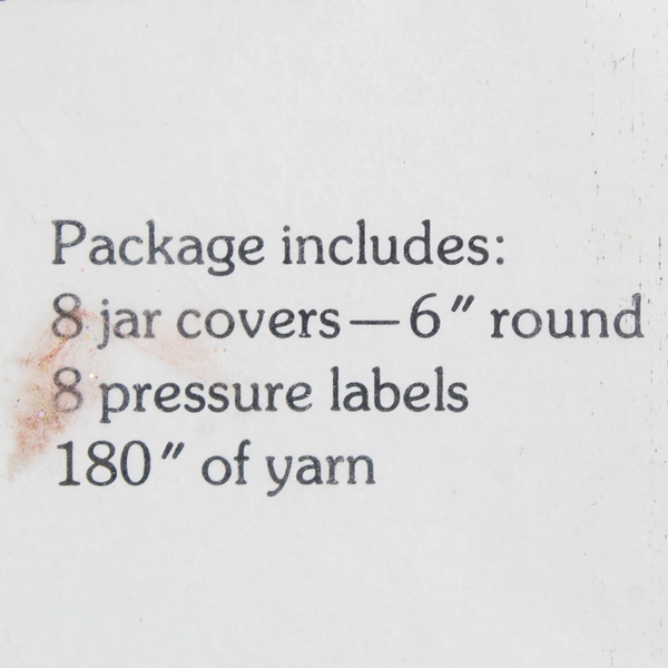 NIP Set of 8 Gordon Fraser Jar Top Covers Goose Duck Design