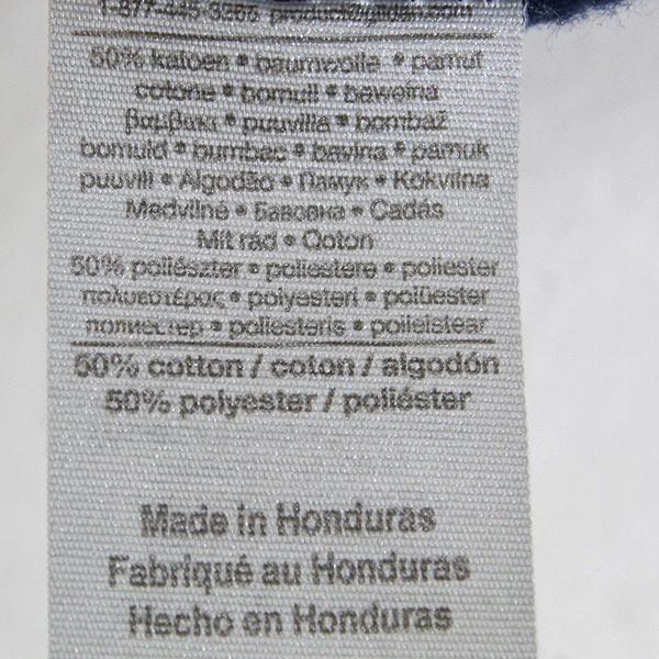 Gildan Navy Blue Inspirational Hoodie Adult Size Medium FLAWED