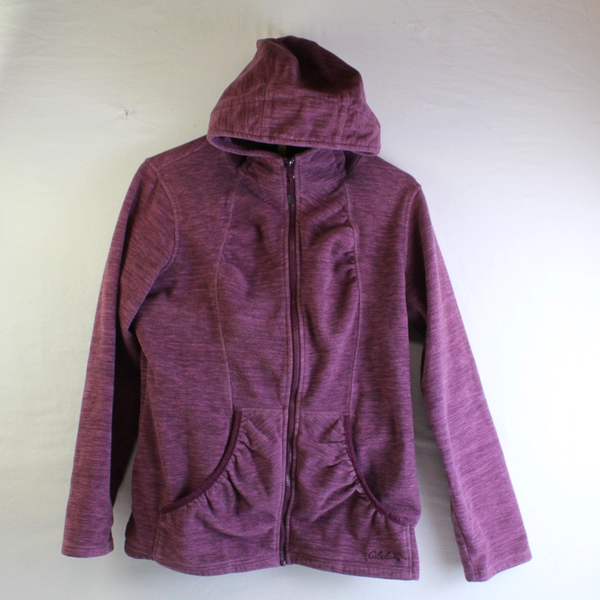 Cabela's Purple Zip-Up Hoodie Women's Size Large