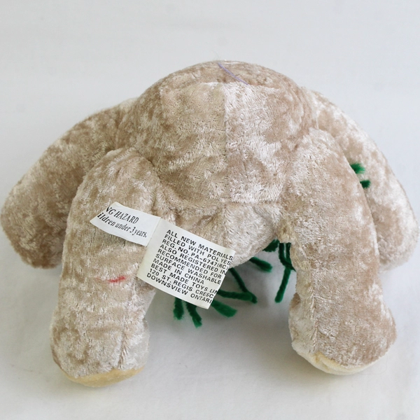 Christmas House Brown Teddy Bear Plushies Toy Christmas 6.75" Tall