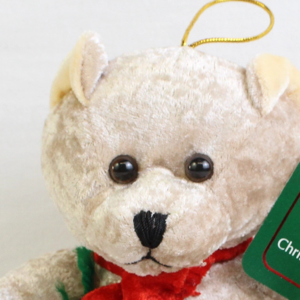 Christmas House Brown Teddy Bear Plushies Toy Christmas 6.75" Tall