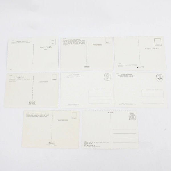 Lot Of 8 Washington Oregon Postcards Vancouver Cascades Columbia River