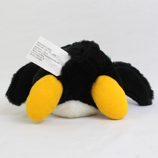 Unbranded Penguin W/ Earmuffs & Scarf Decorative Plushy Winter 6.25" Tall