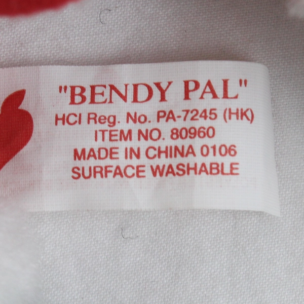 Papel Giftware Bendy Pal By Papel Pals Santa Claus Plush Decoration 8" Long