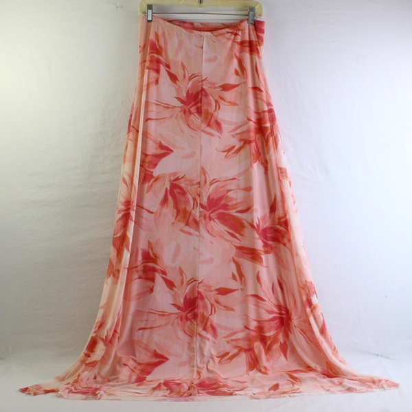 NWT See You Monday Floral Pink Maxi Skirt Women's Size XL