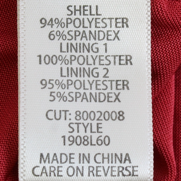 Max Studio Red Smocked Maxi Dress Women's Size Medium