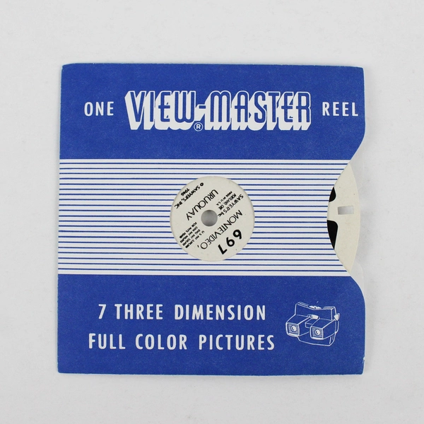 Montevideo Uruguay 1946 View-Master Reel 697