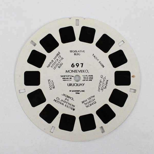 Montevideo Uruguay 1946 View-Master Reel 697