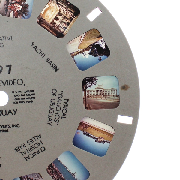 Montevideo Uruguay 1946 View-Master Reel 697