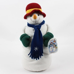 Figi Graphics Inc The Frosts Dad Wilbrrrr Frost Plush Snowman 2002 16" Tall