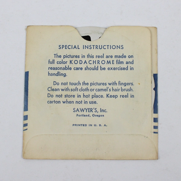 Vintage View Master Lima Peru 1948 Reel #621