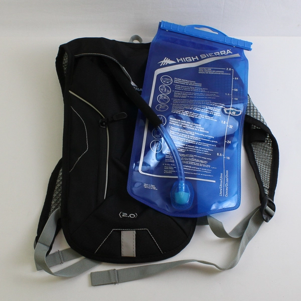 High Sierra Wave 70 Black Hydration Pack 2 Liters