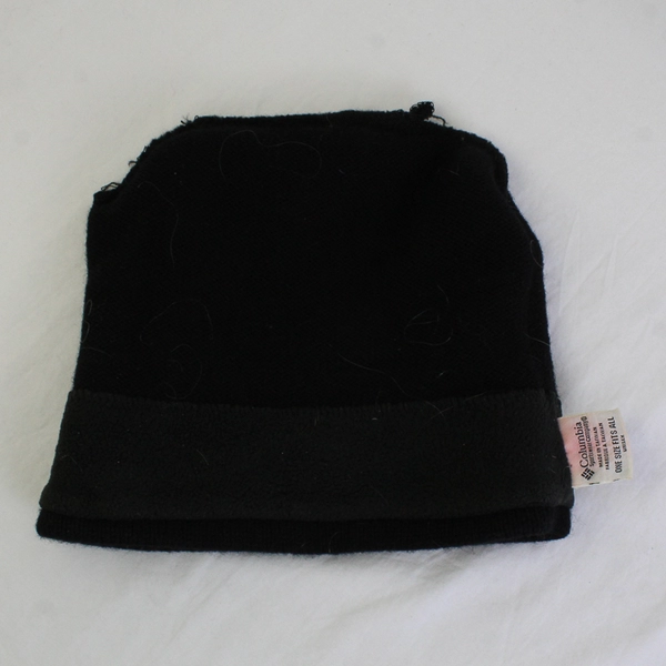 Columbia Sportswear Solid Black Beanie 100% Wool Shell Unisex One Size Fits All