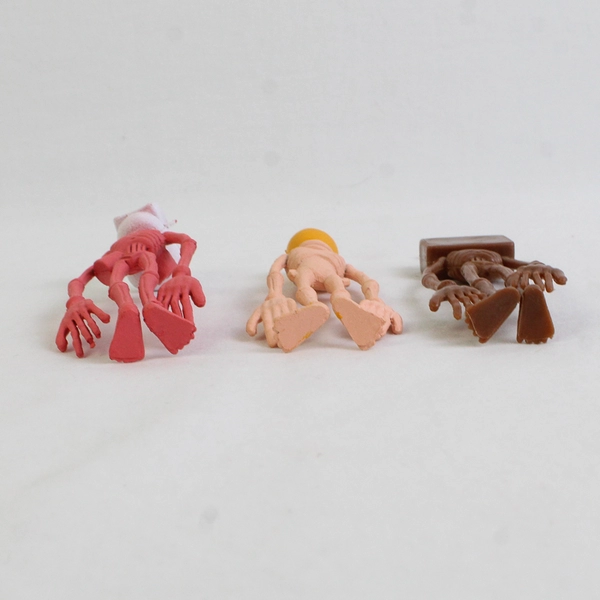 Lot Of 3 Unbranded Siren Head Toys Action Figure Horror Monster 4.5" Tall