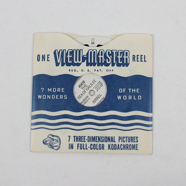 View-Master 1949 Sea Of Galilee Israel Reel 4009