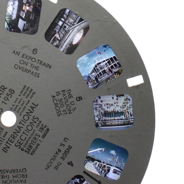 View Master Sawyer's Inc. Brussels World's Fair 1958 #1991B