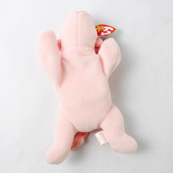 Ty Beanie Babies Squealer 1993 Pink Pig With Tag Plush Doll Toy #4005