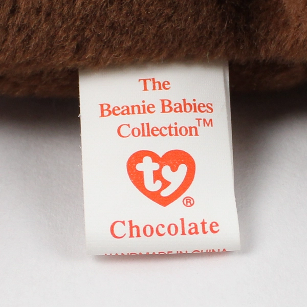 TY Beanie Baby Chocolate 1993 Brown Moose With Tag Plush Doll Toy #4015