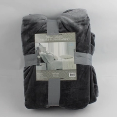 Home Fashion Designs Silana Collection Velvet Plush Blanket Full/Queen 90" x 90"
