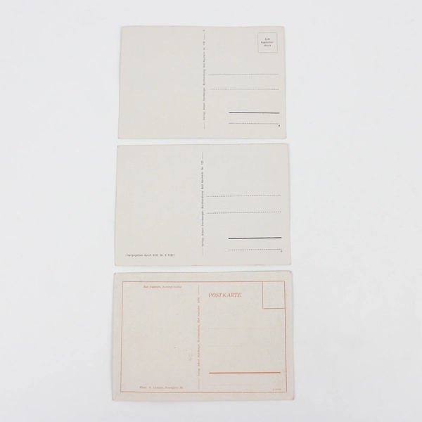 Lot Of 3 Vintage Bad Nauheim Germany Postcards