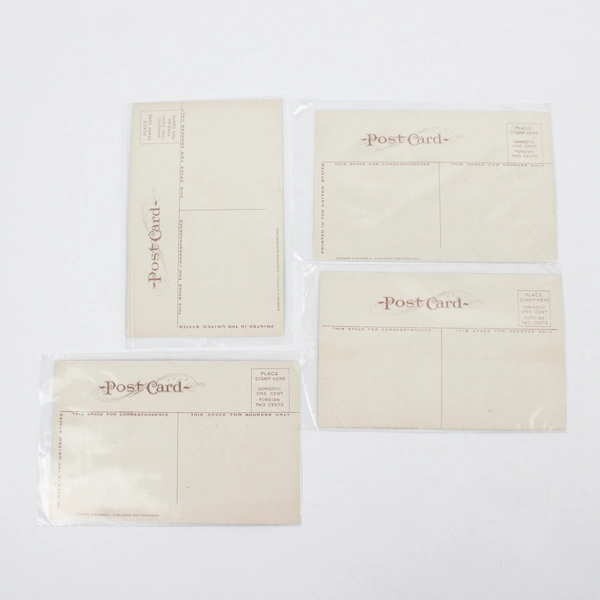 Lot Of 4 Vintage Oregon Postcards Salem Eugene Ashland Albany Edward H Mitchell