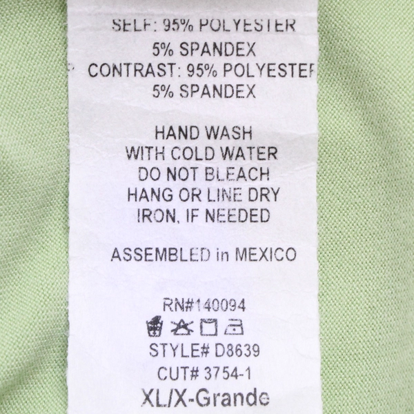 NWT See You Monday Floral Green Knee-Length Babydoll Dress Women's Size XL