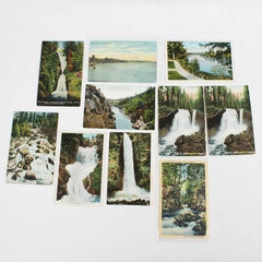 Lot Of 10 Vintage Oregon Color Postcards Rogue River Rapids Falls